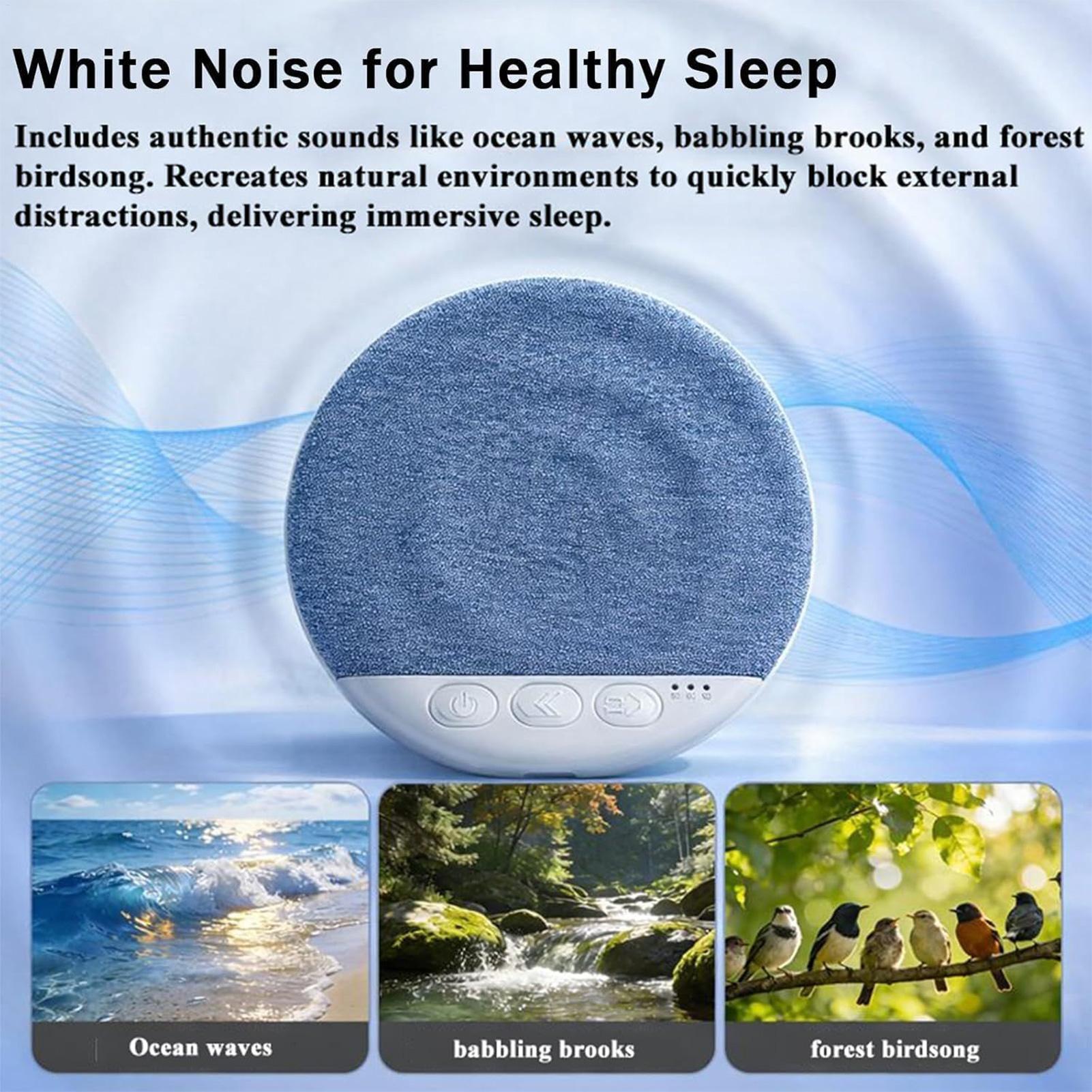 Home Improvement Noise - 枕の下に置くスピーカー Bluetooth ワイヤレスステレオサウンドマシン 睡眠改善 ホワイトノイズスピーカー 音楽プレーヤー