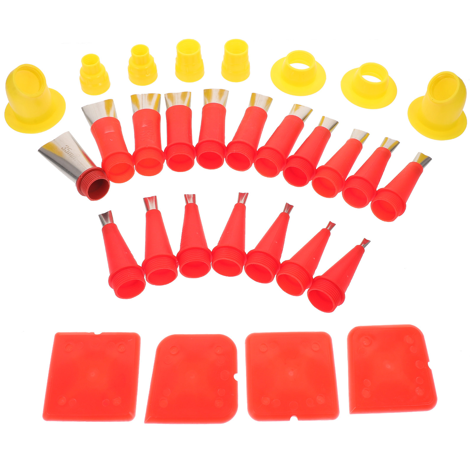 Home Improvement Kit - 隙間補修用シーリング材塗布キット。ステンレス製プラスチック製ノズル1セット。DIY、家庭での改修、プロの仕上げ作業に。