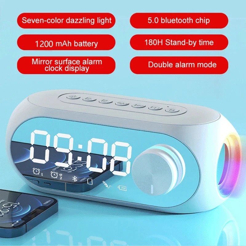 目覚まし時計ラジオ FM Bluetooth スピーカー ポ - Home Improvement Videos のレビューと価格