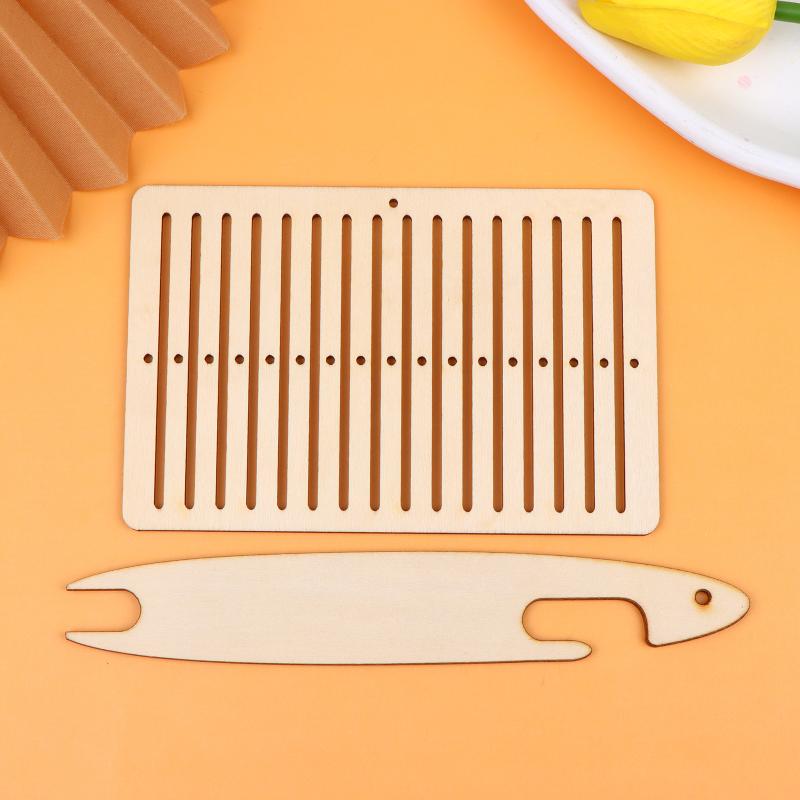 木製ベルト織機キット 2個セット ポータブルシャトルツール  - Home Improvement Kit のレビューと価格