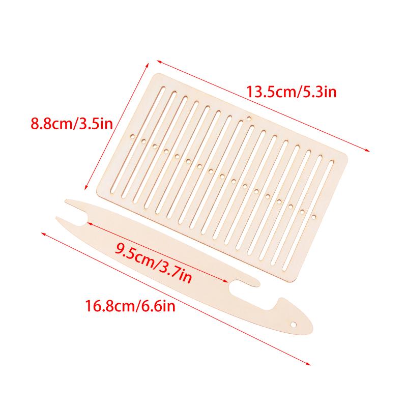木製ベルト織機キット 2個セット ポータブルシャトルツール  - Home Improvement Kit のレビューと価格