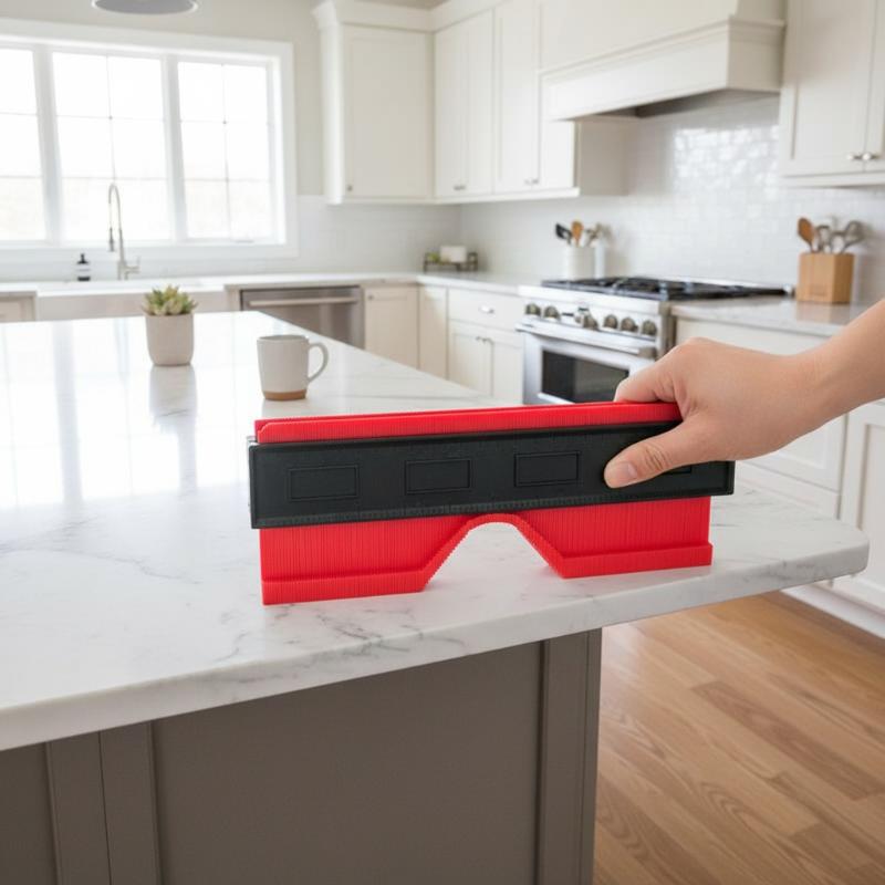 プロファイル輪郭ゲージ 無毒ABS素材 形状コピー定規 DI - Home Improvement Diy のレビューと価格