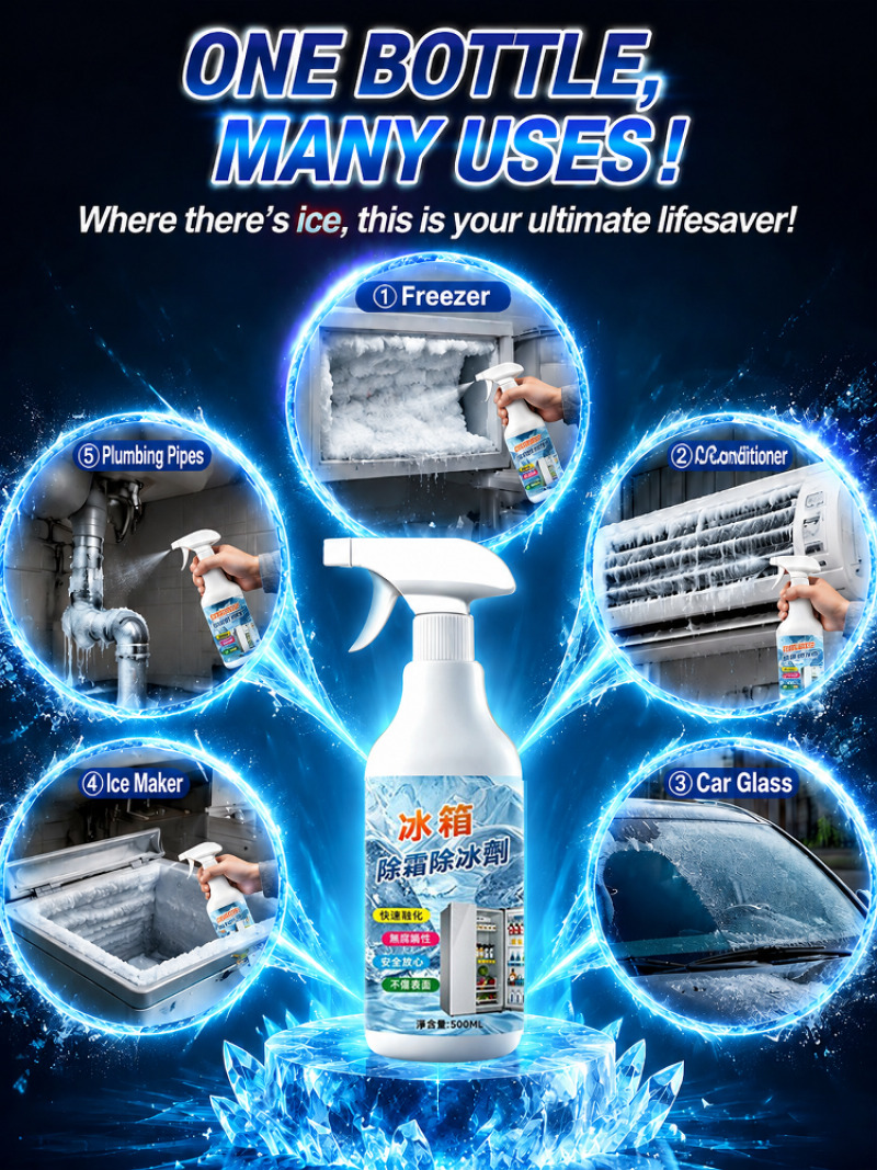 高効率除霜デバイススプレー 冷蔵庫を新鮮で無臭に保つ 簡単で - Home Improvement Kit のレビューと価格