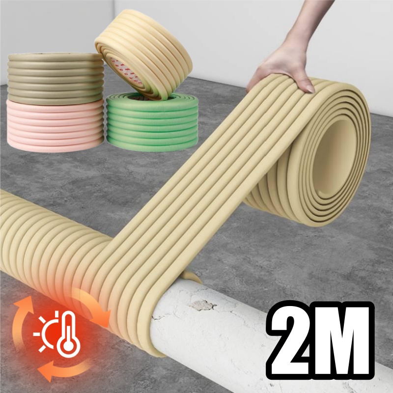自己粘着性の厚いスポンジフォームパイプ断熱テープ、屋外の水道 - Pipe Insulation Foam のレビューと価格