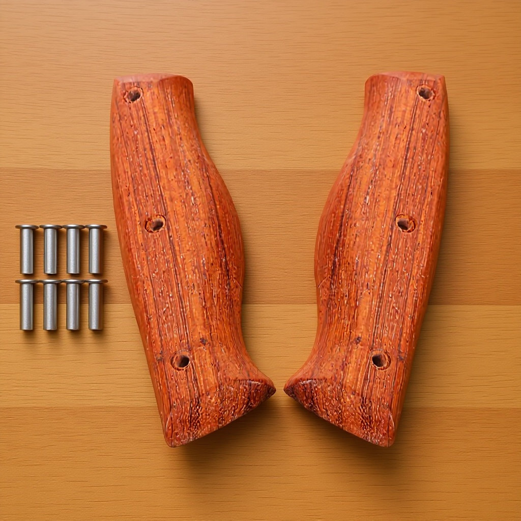 2 個のキッチンナイフ木製ハンドル交換用修理や DIY ナイ - Home Improvement Diy のレビューと価格