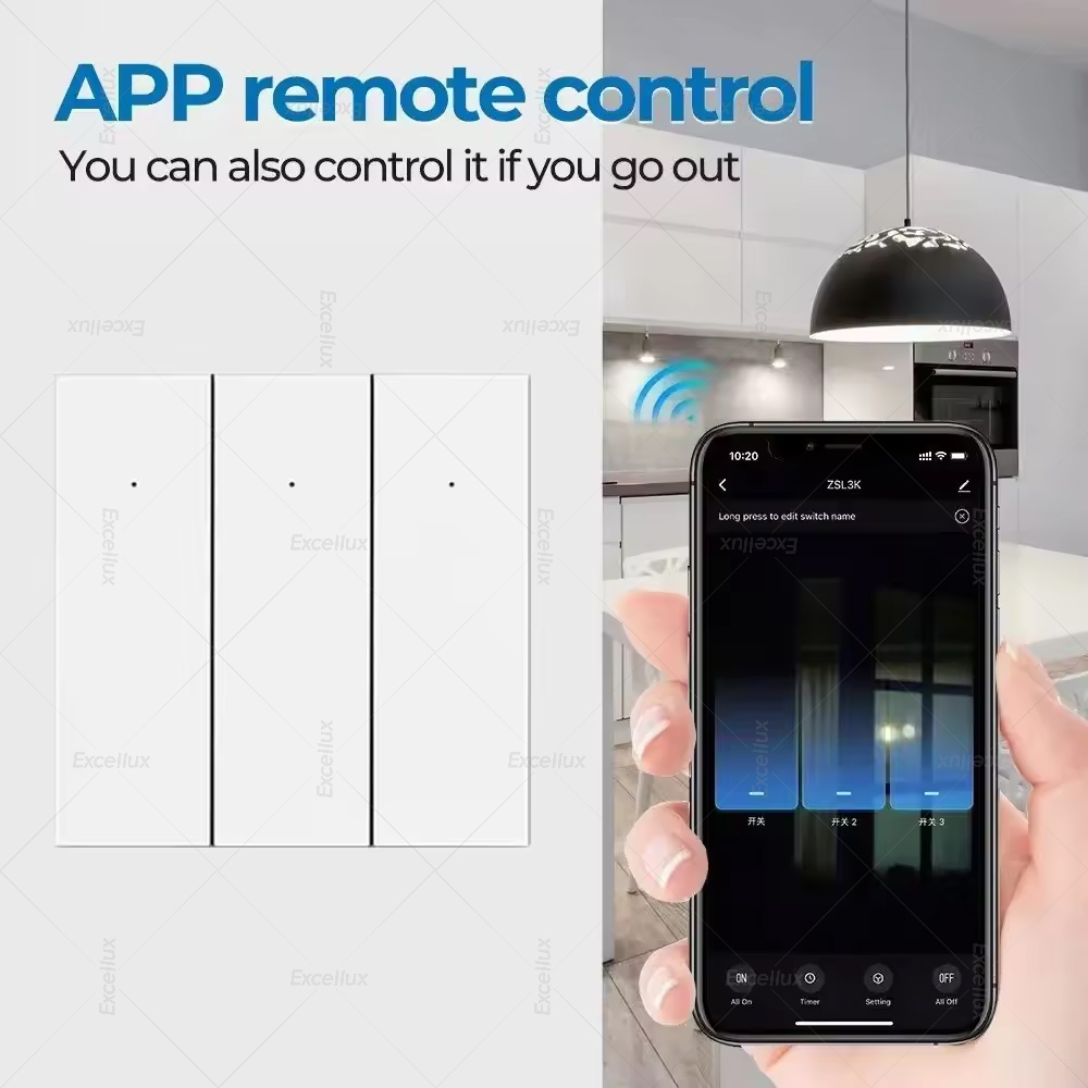 ZigBeeスマートライトスイッチ、ニュートラル配線不要、コ - Home Improvement Outlet のレビューと価格