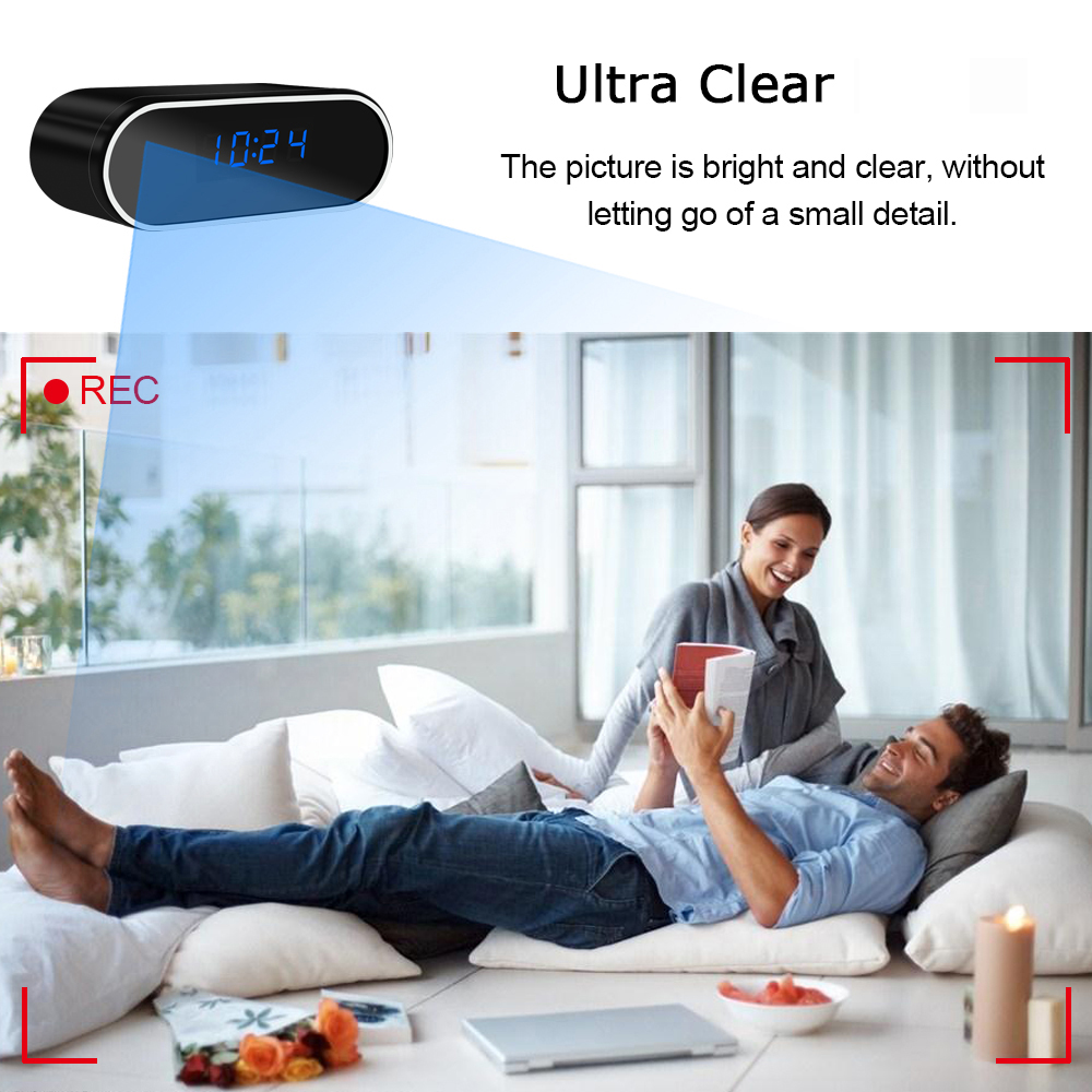 新しくアップグレードされた時計型HD 1080P Wifiカ - Home Improvement Videos のレビューと価格