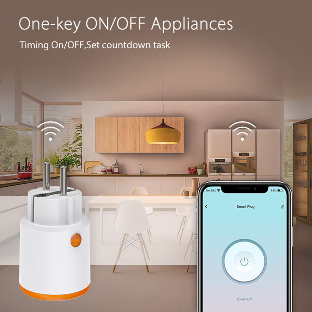 スマート Zigbee プラグソケット 3680 ワット 1 - Home Improvement Outlet のレビューと価格