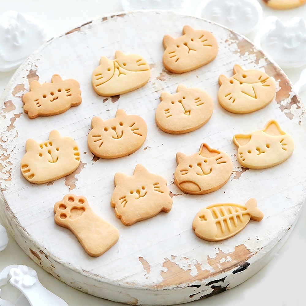 かわいい子猫DIYスタンプクッキーカッター焼き型ベーキングア - Home Improvement Diy のレビューと価格