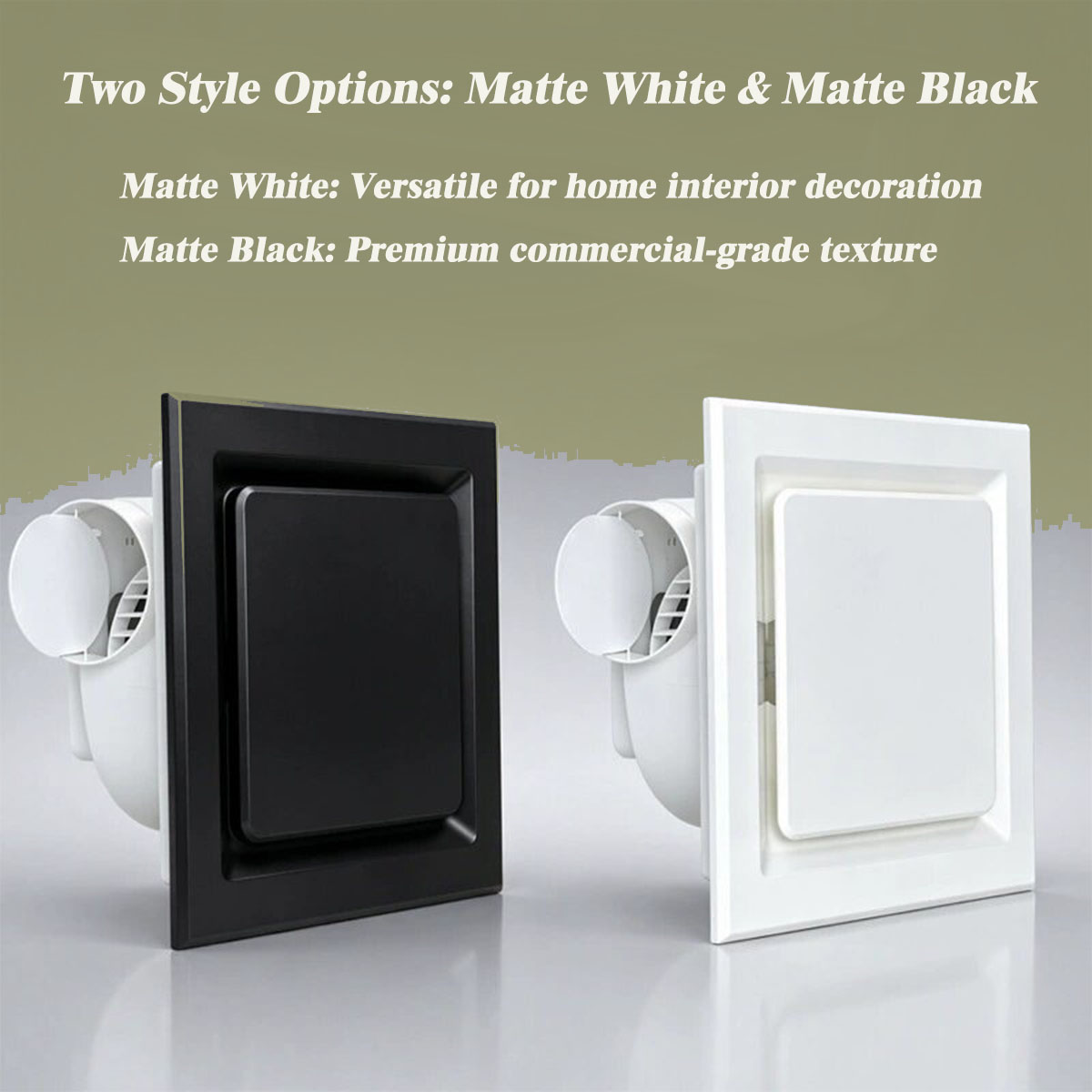 8/10/12インチ天井ダクト排気ファン、浴室・キッチン用天 - Ceiling Fan Mount のレビューと価格