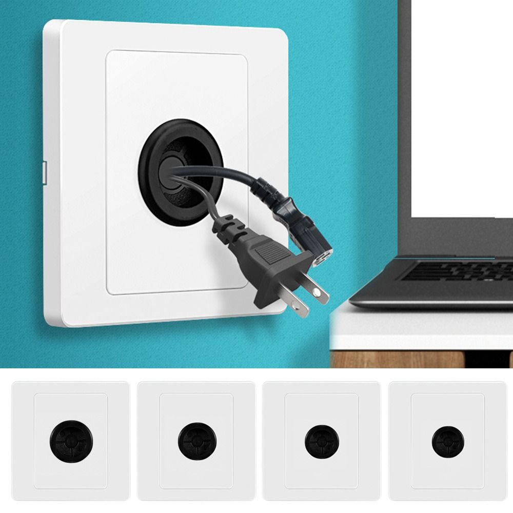 ゴムパッド付き壁面空白パネル、コンセント穴付き86型ケーブル - Home Improvement Outlet のレビューと価格
